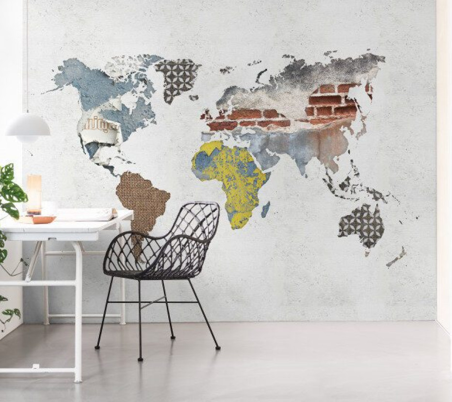 ΤΑΠΕΤΣΑΡΙΕΣ ΤΟΙΧΟΥ WORLDMAP