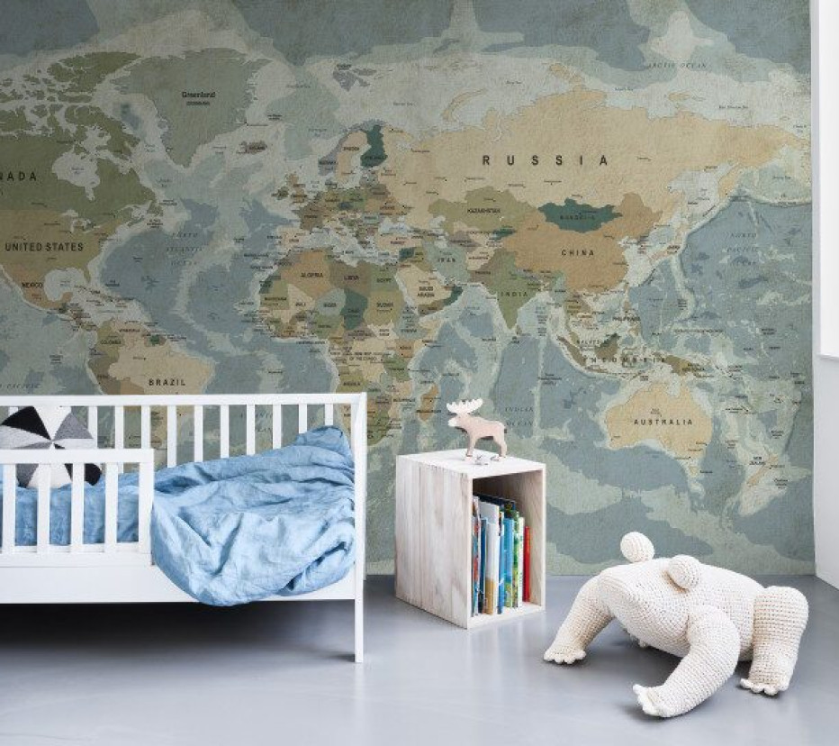 ΤΑΠΕΤΣΑΡΙΕΣ ΤΟΙΧΟΥ WORLDMAP
