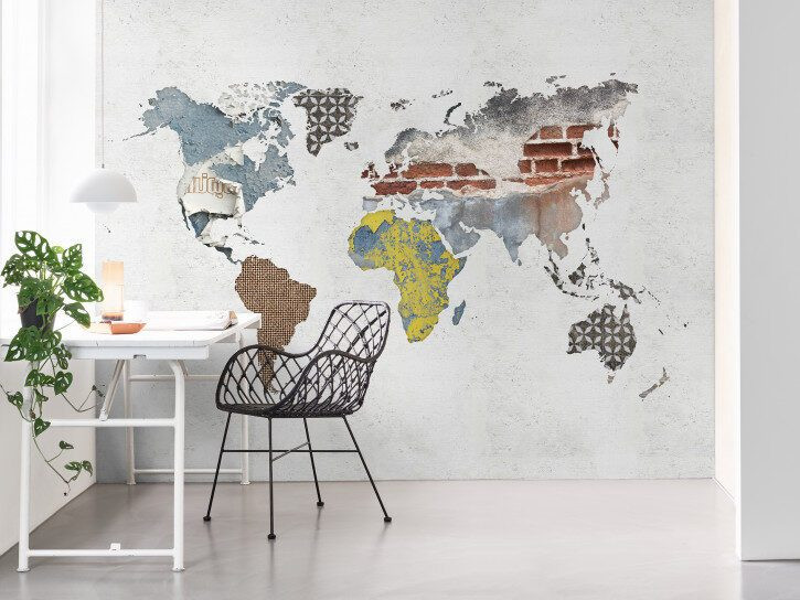 ΤΑΠΕΤΣΑΡΙΕΣ ΤΟΙΧΟΥ WORLDMAP