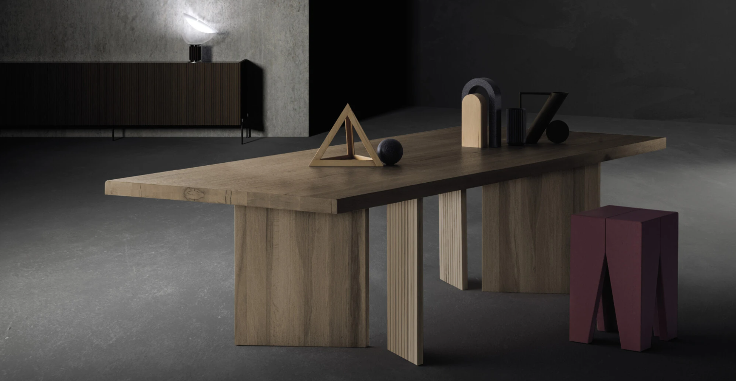 ΤΡΑΠΕΖΑΡΙΑ TOP WOOD PLANK - LEGNO by Devina Nais